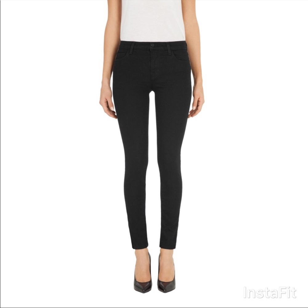 J Brand The Deal Noir Skinny Jeans